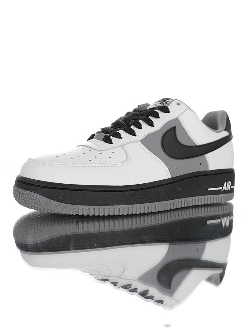 nike air force 1 - Blanco Negro Gris