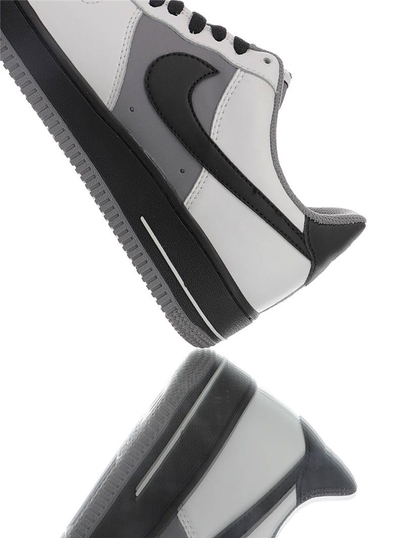 nike air force 1 - Blanco Negro Gris