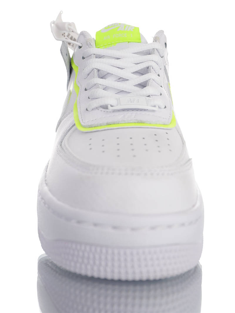 nike air force 1 - Blanco Verde Fluor