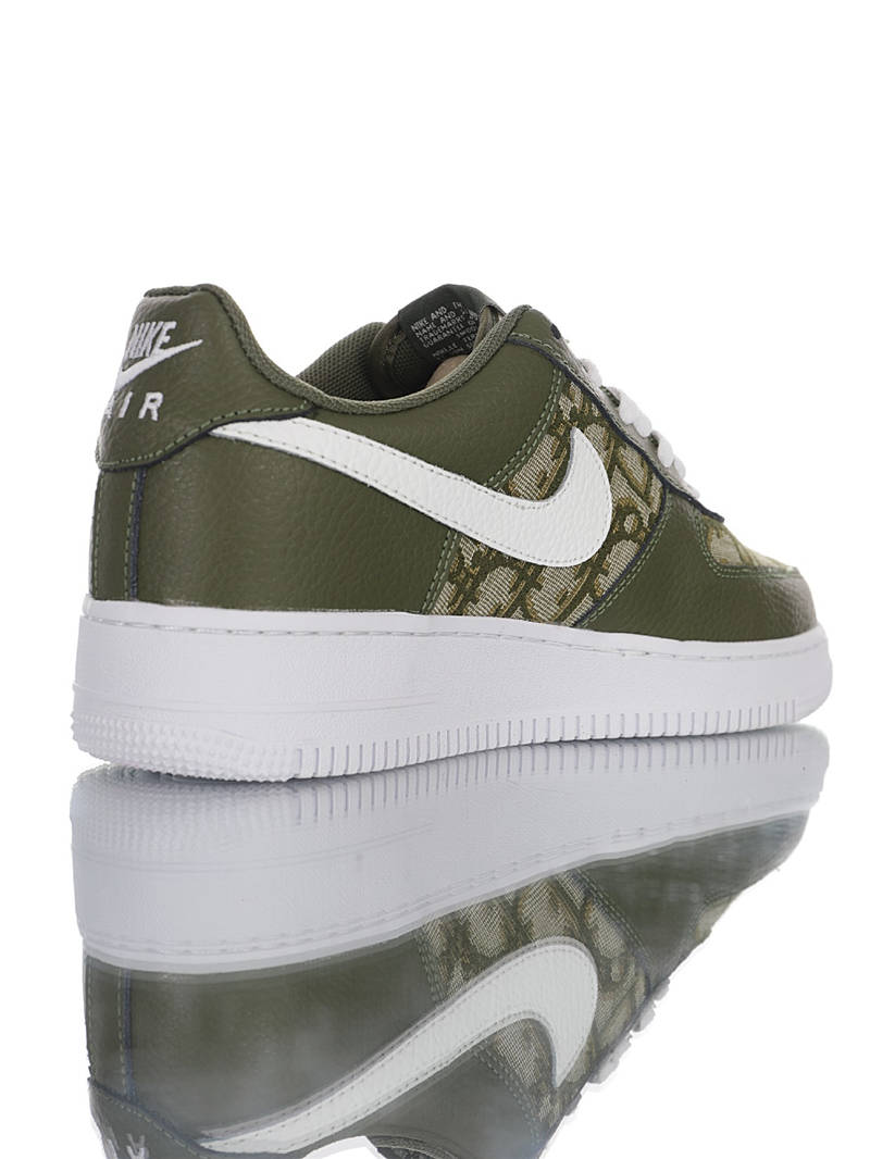 nike air force 1 - Verde Blanco