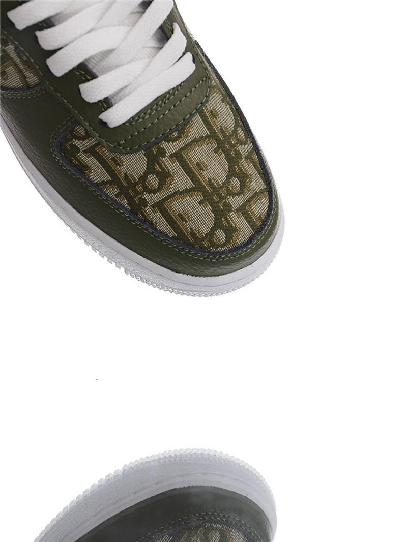 nike air force 1 - Verde Blanco