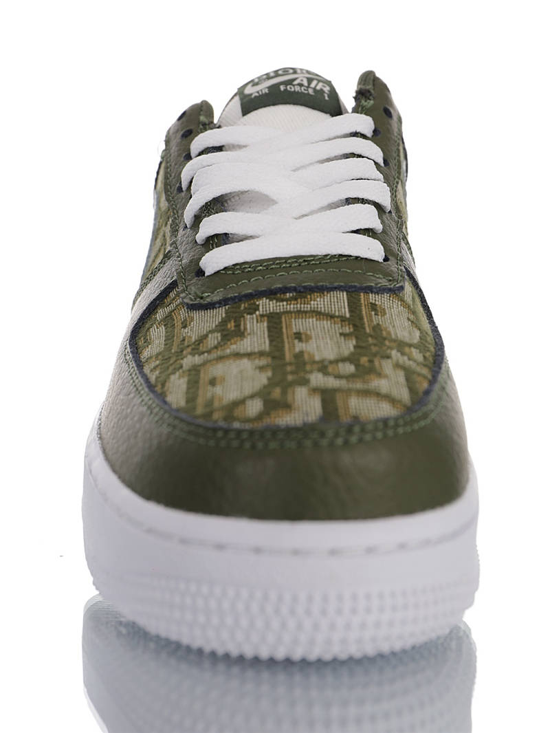 nike air force 1 - Verde Blanco