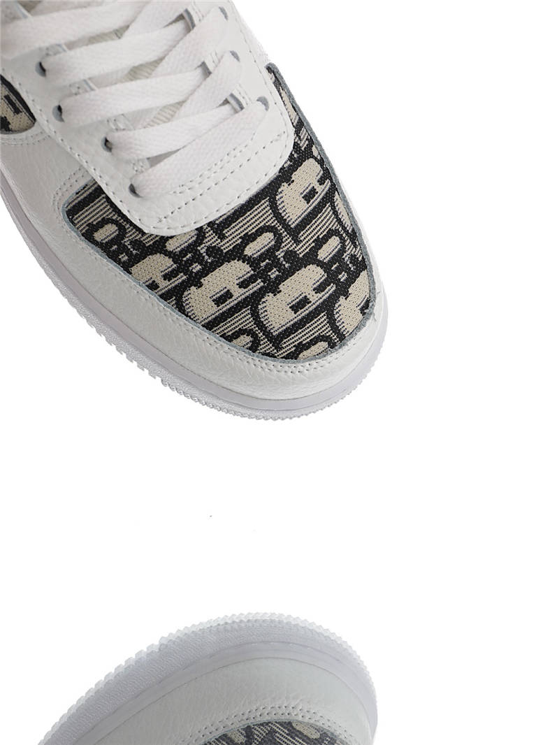 nike air force 1 - Blanco Negro Gris