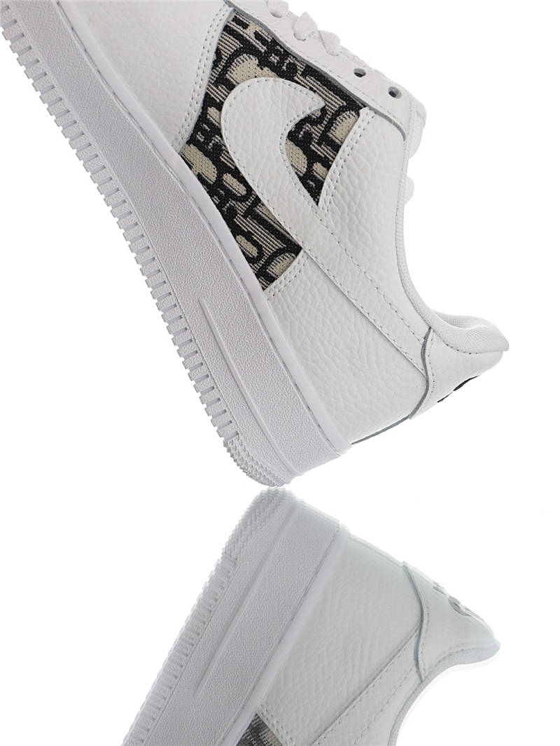 nike air force 1 - Blanco Negro Gris