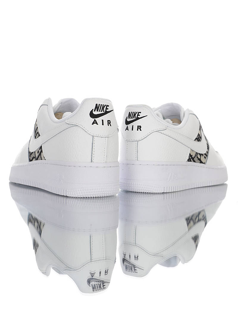 nike air force 1 - Blanco Negro Gris