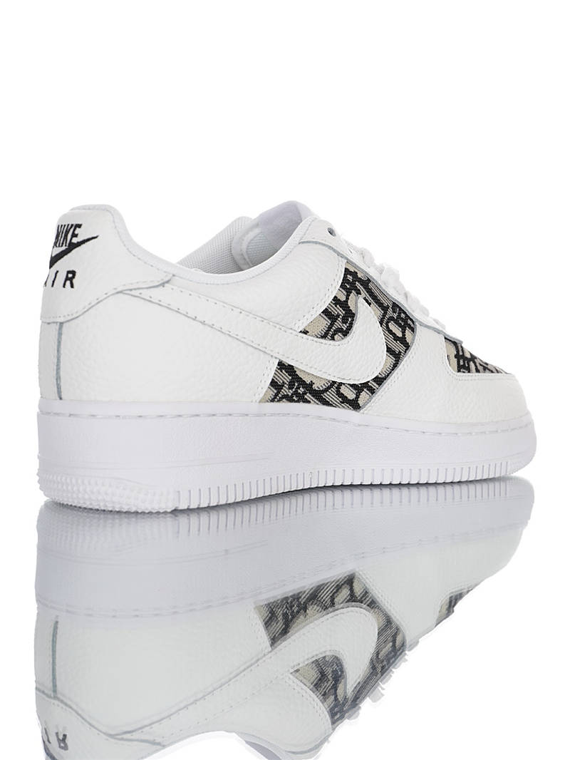 nike air force 1 - Blanco Negro Gris