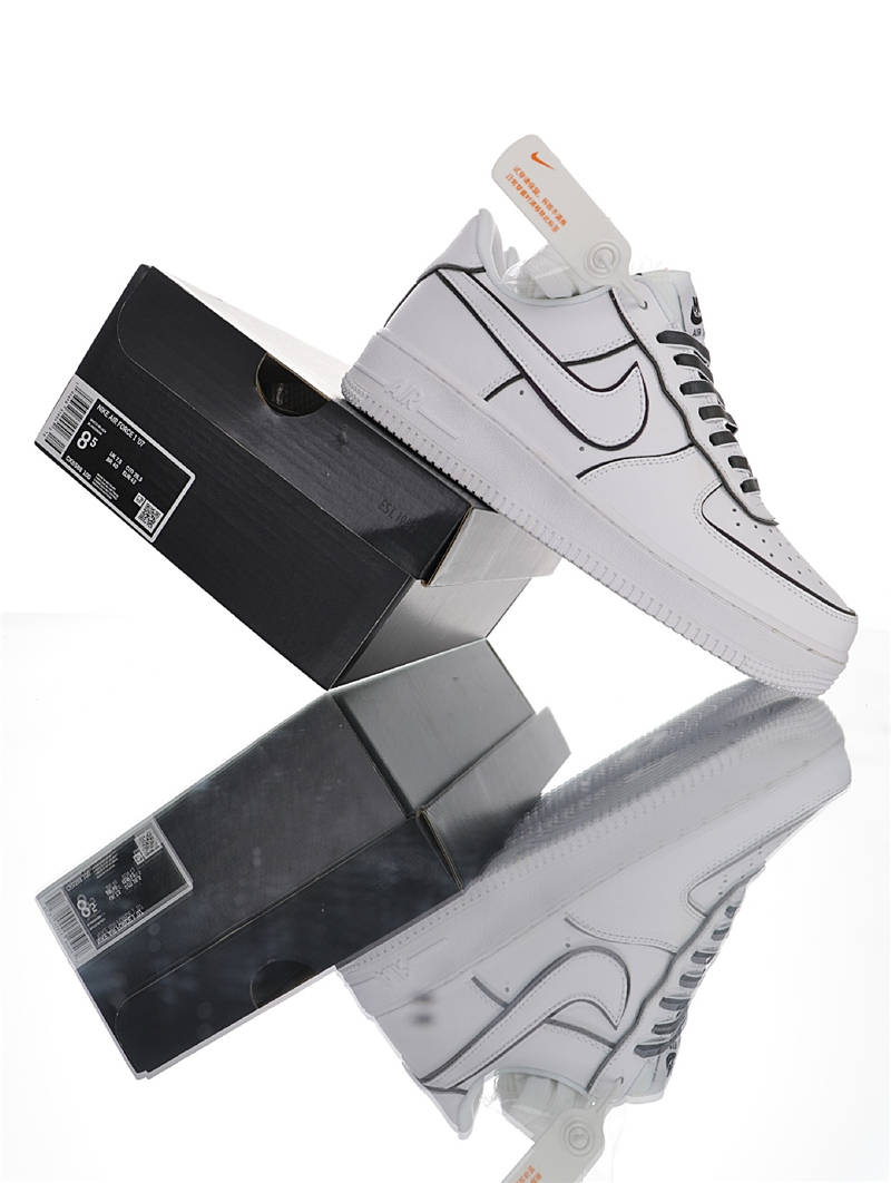 nike air force 1 - Blanco Negro Arcoiris