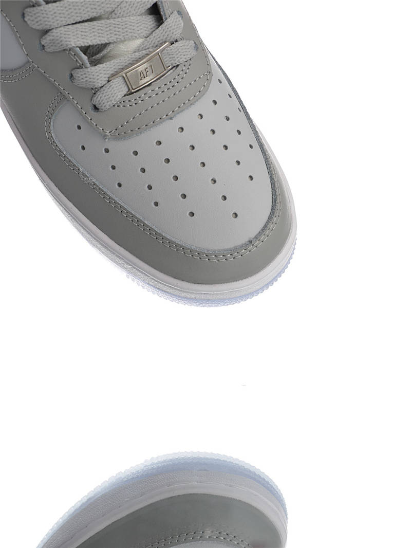 nike air force 1 - Blanco Negro Gris