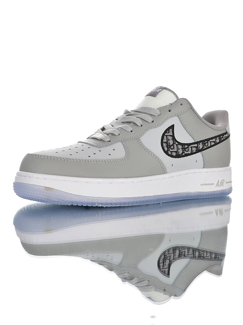 nike air force 1 - Blanco Negro Gris