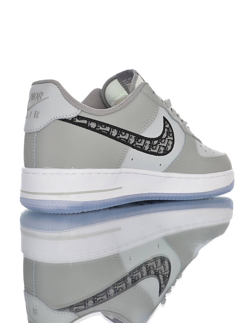 nike air force 1 - Blanco Negro Gris