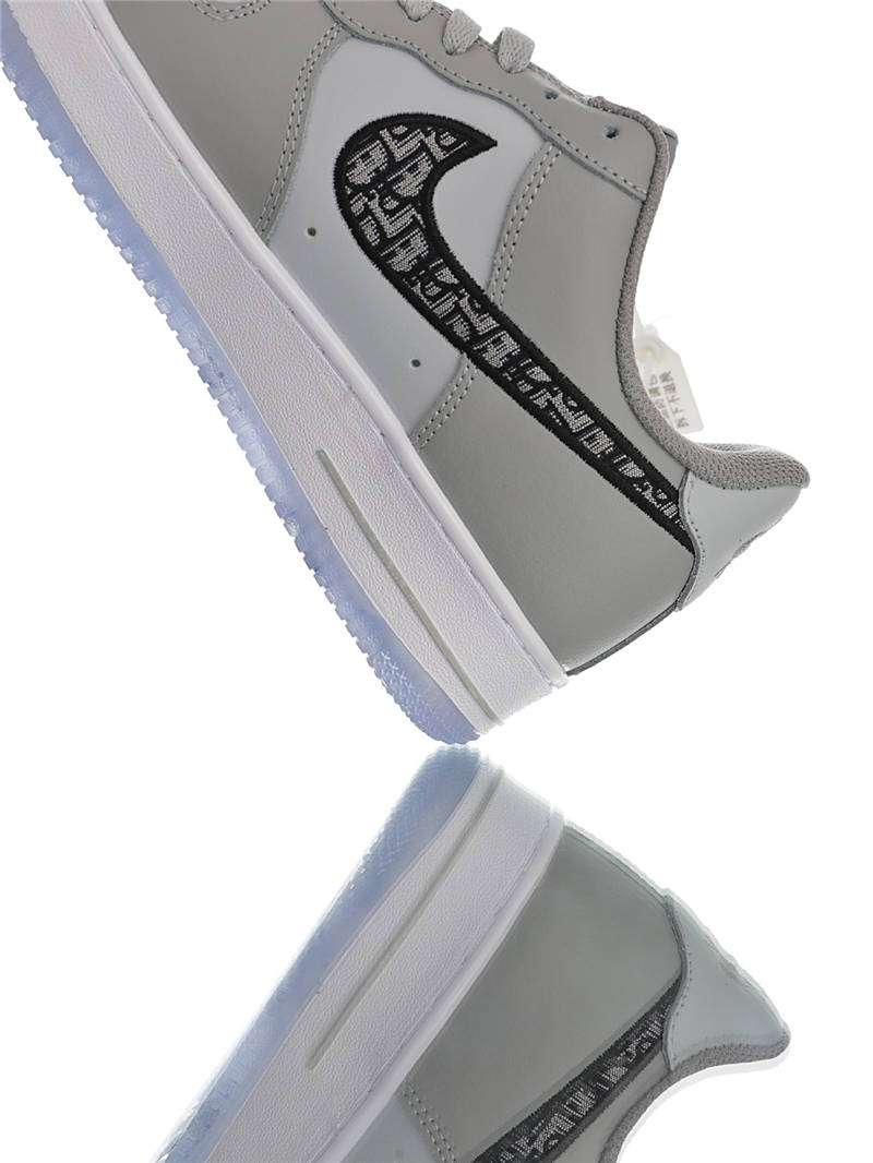 nike air force 1 - Blanco Negro Gris