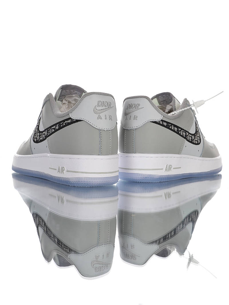 nike air force 1 - Blanco Negro Gris
