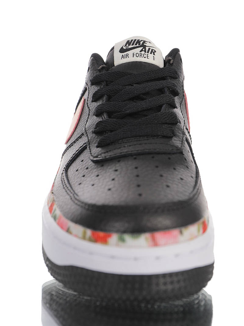 nike air force 1 - Negro Durazno Arcoiris