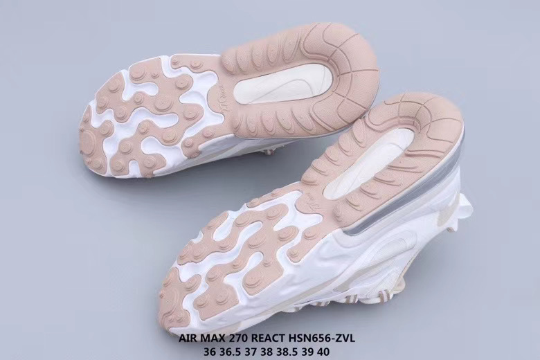 nike air max 270 - Rosado Blanco Transparente