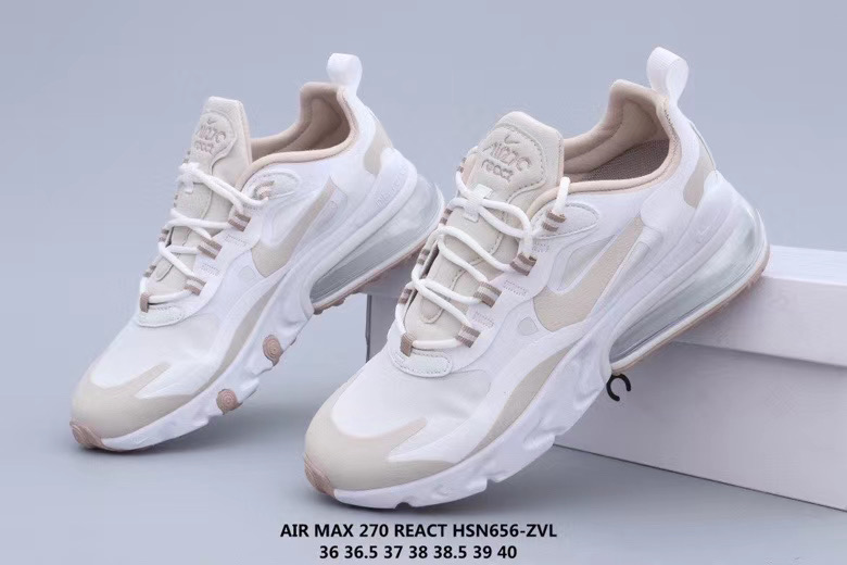 nike air max 270 - Rosado Blanco Transparente