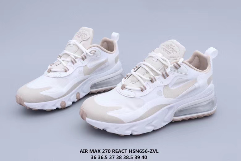 nike air max 270 - Rosado Blanco Transparente