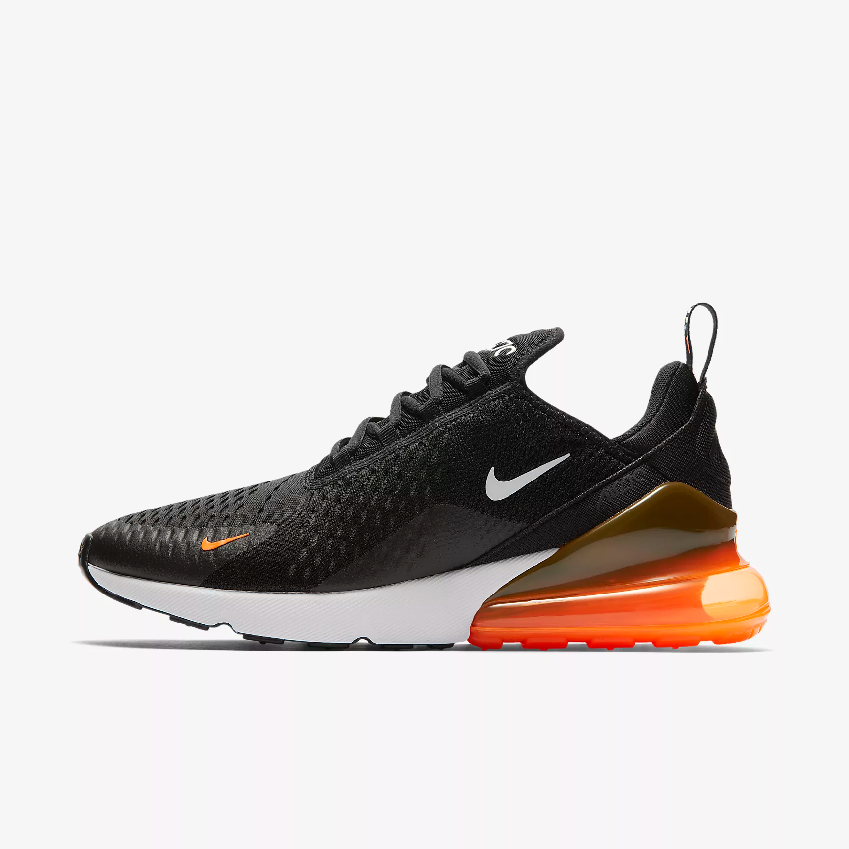 nike air max 270 - Negro Blanco Cafe Naranjo