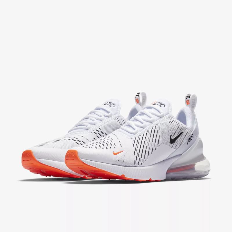 nike air max 270 - Blanco Naranjo Transparente
