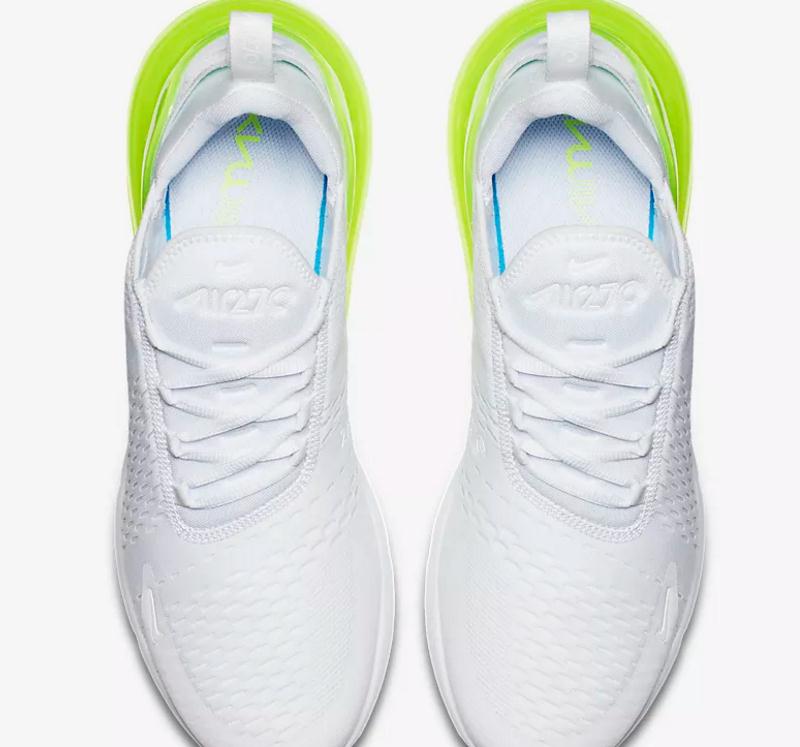 nike air max 270 - Blanco Naranjo Transparente