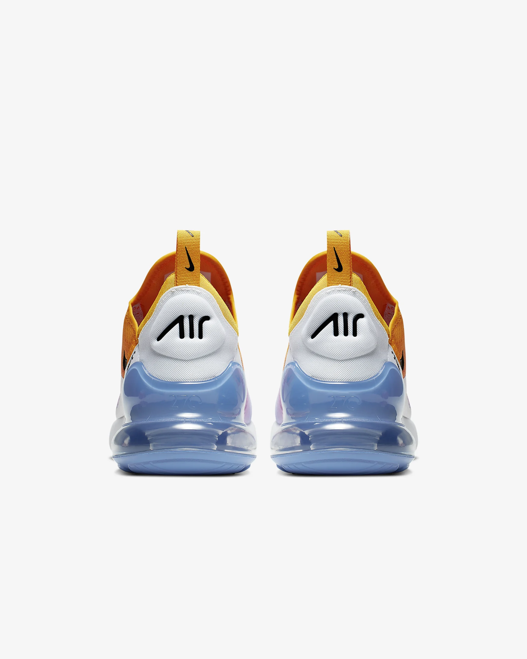 nike air max 270 - Naranjo Azul Rosado Blanco
