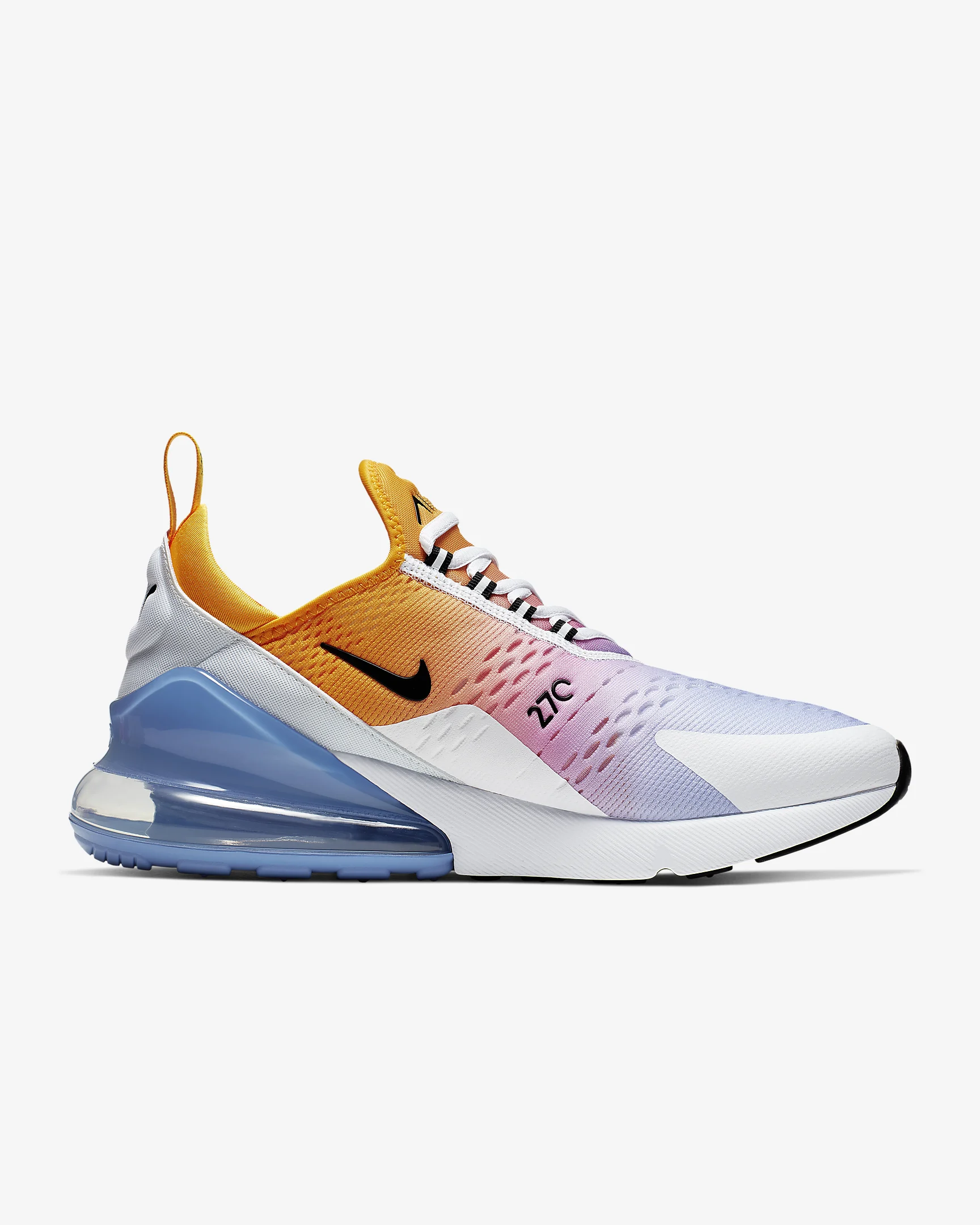 nike air max 270 - Naranjo Azul Rosado Blanco
