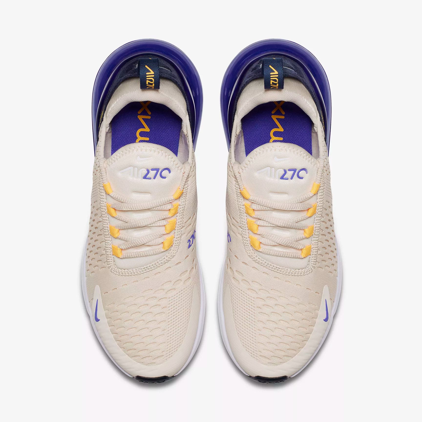 nike air max 270 - Blanco Morado Negro