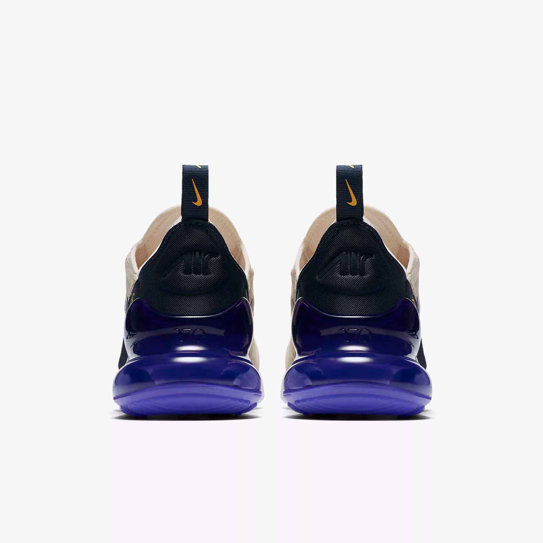 nike air max 270 - Blanco Morado Negro