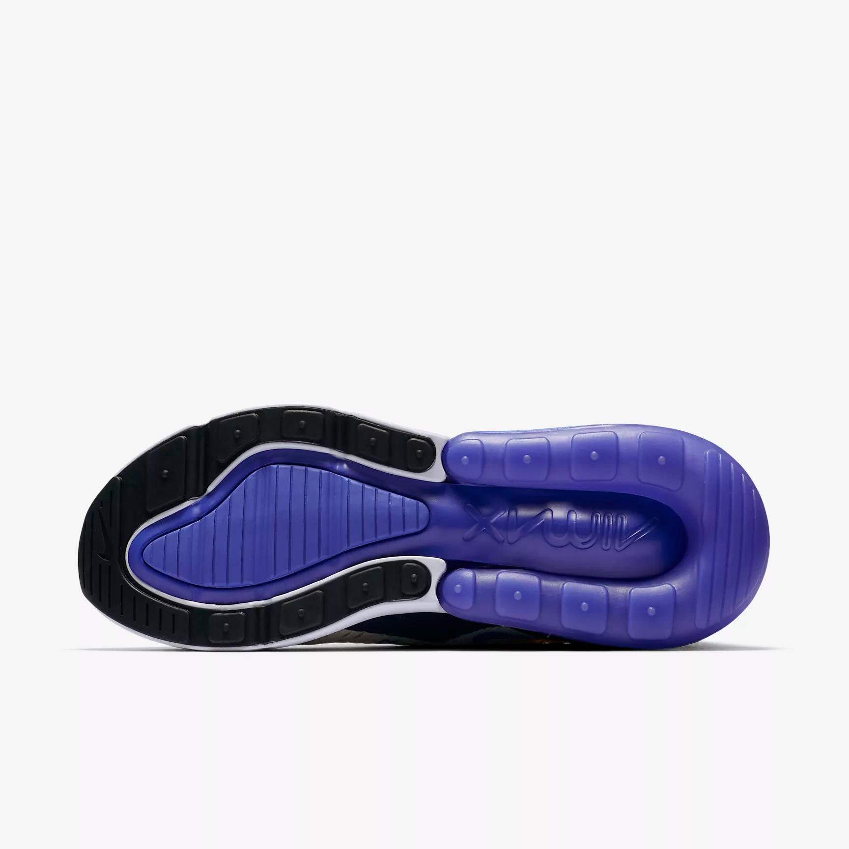 nike air max 270 - Blanco Morado Negro
