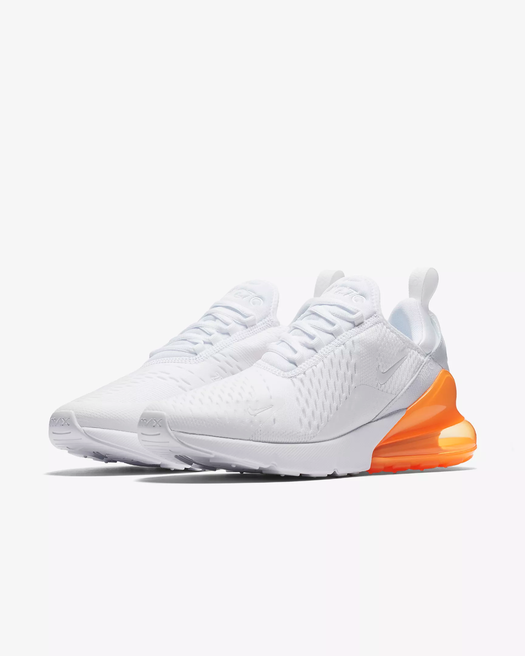 nike air max 270 - Blanco Naranjo