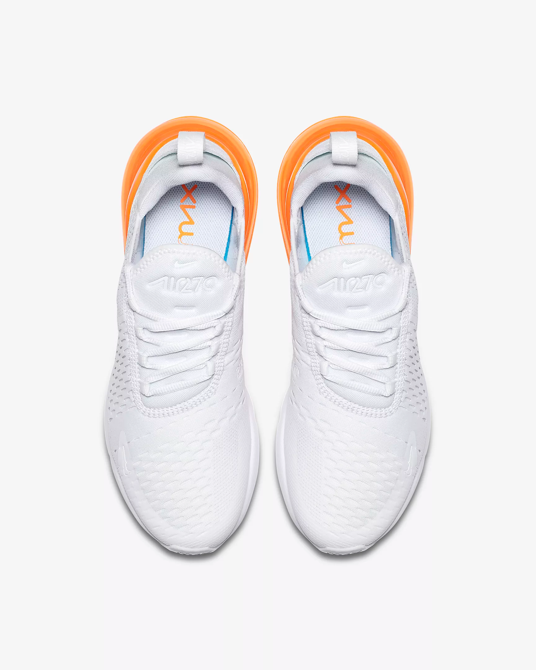 nike air max 270 - Blanco Naranjo