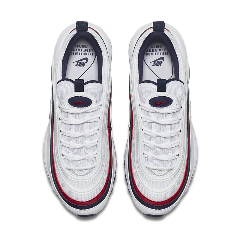 nike air max 97 - Blanco Rojo Azul