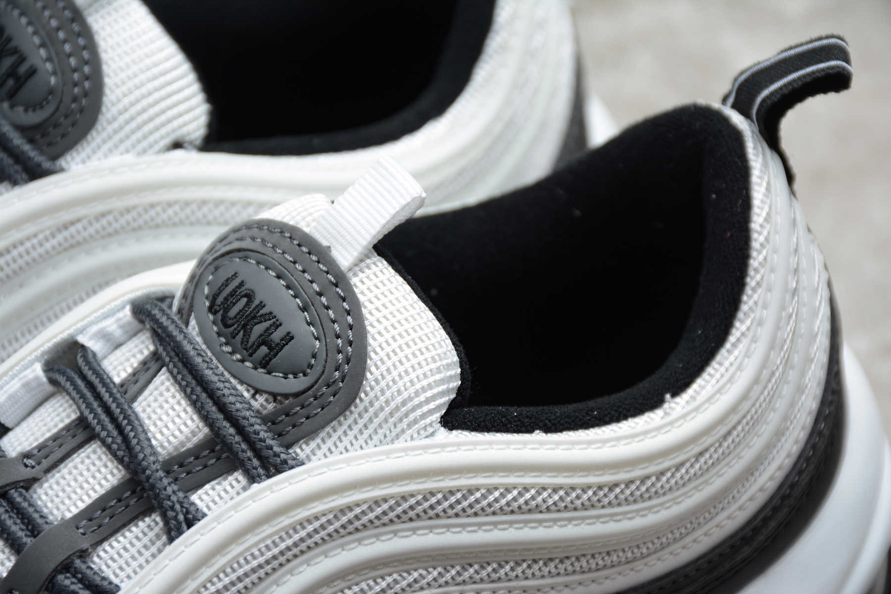 nike air max 97 - Blanco Negro