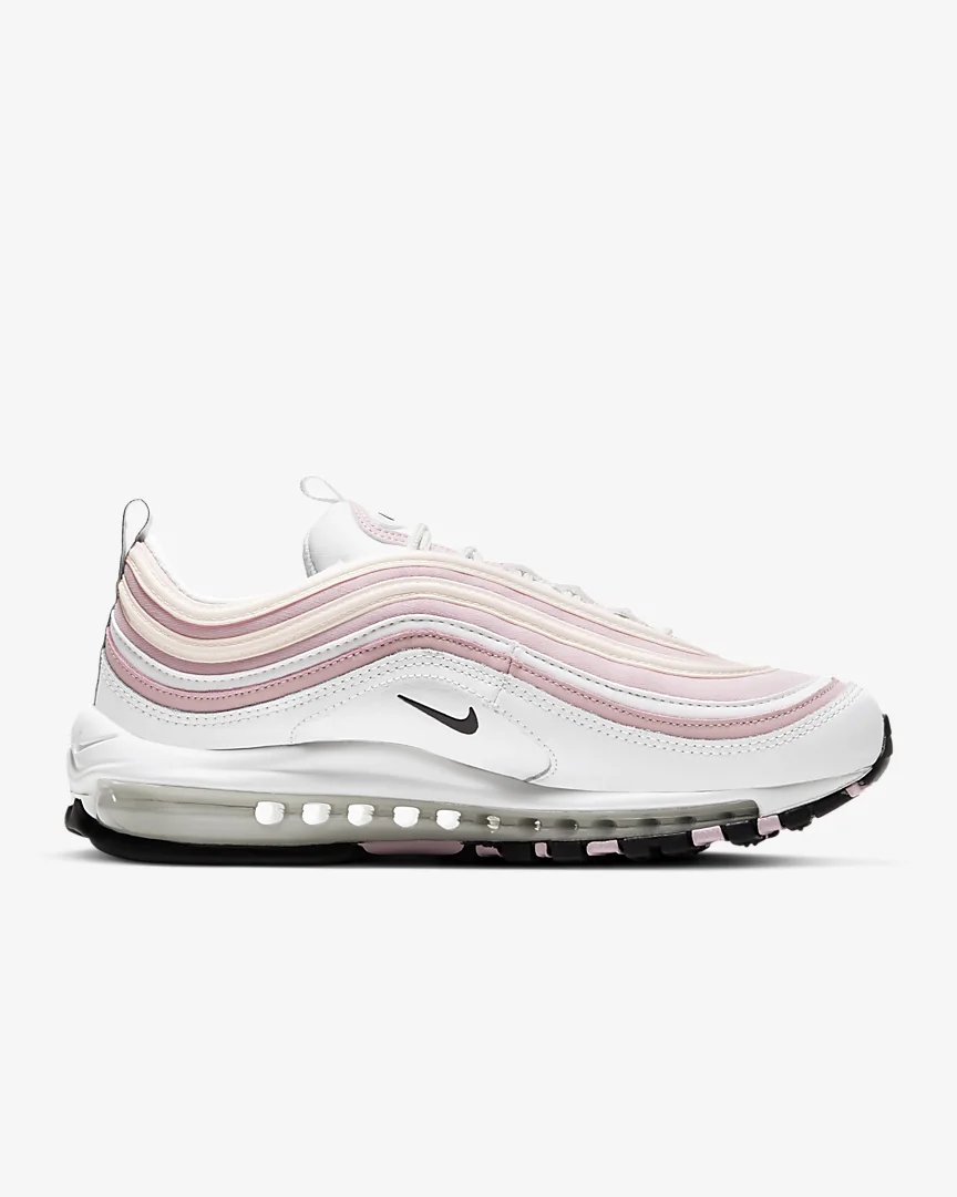 nike air max 97 - Blanco Rosado Fluor
