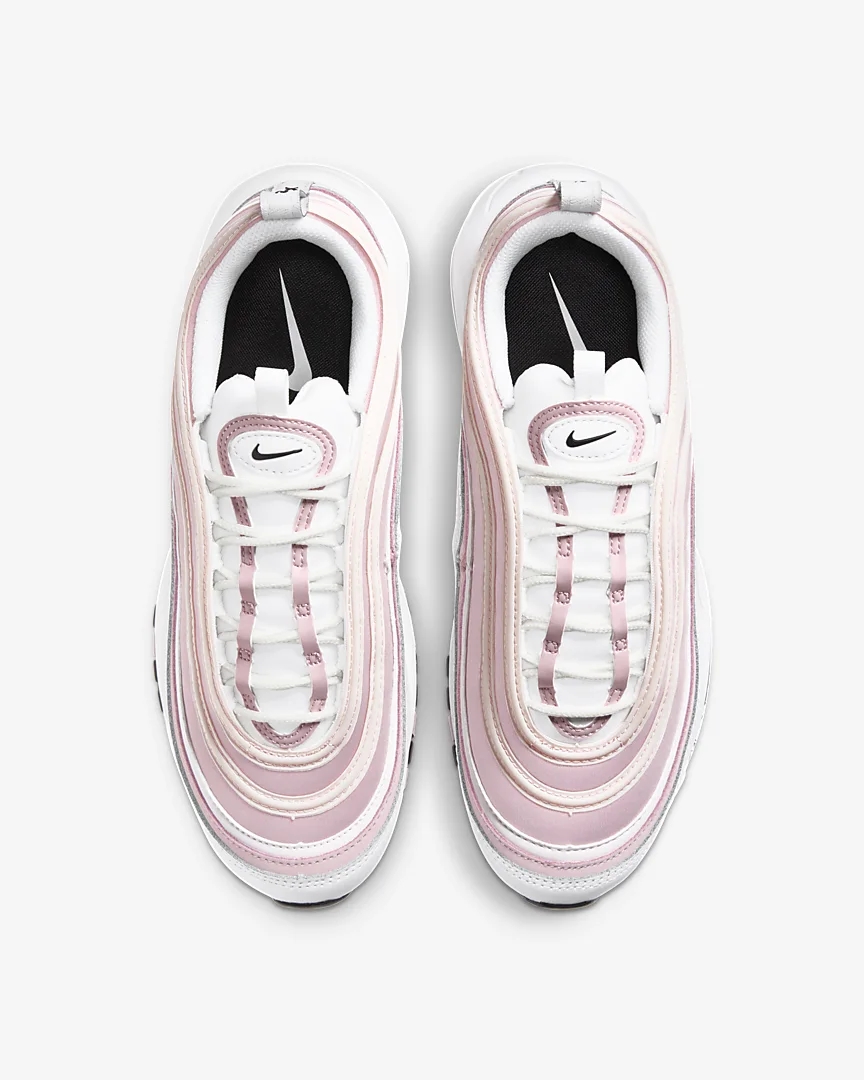nike air max 97 - Blanco Rosado Fluor