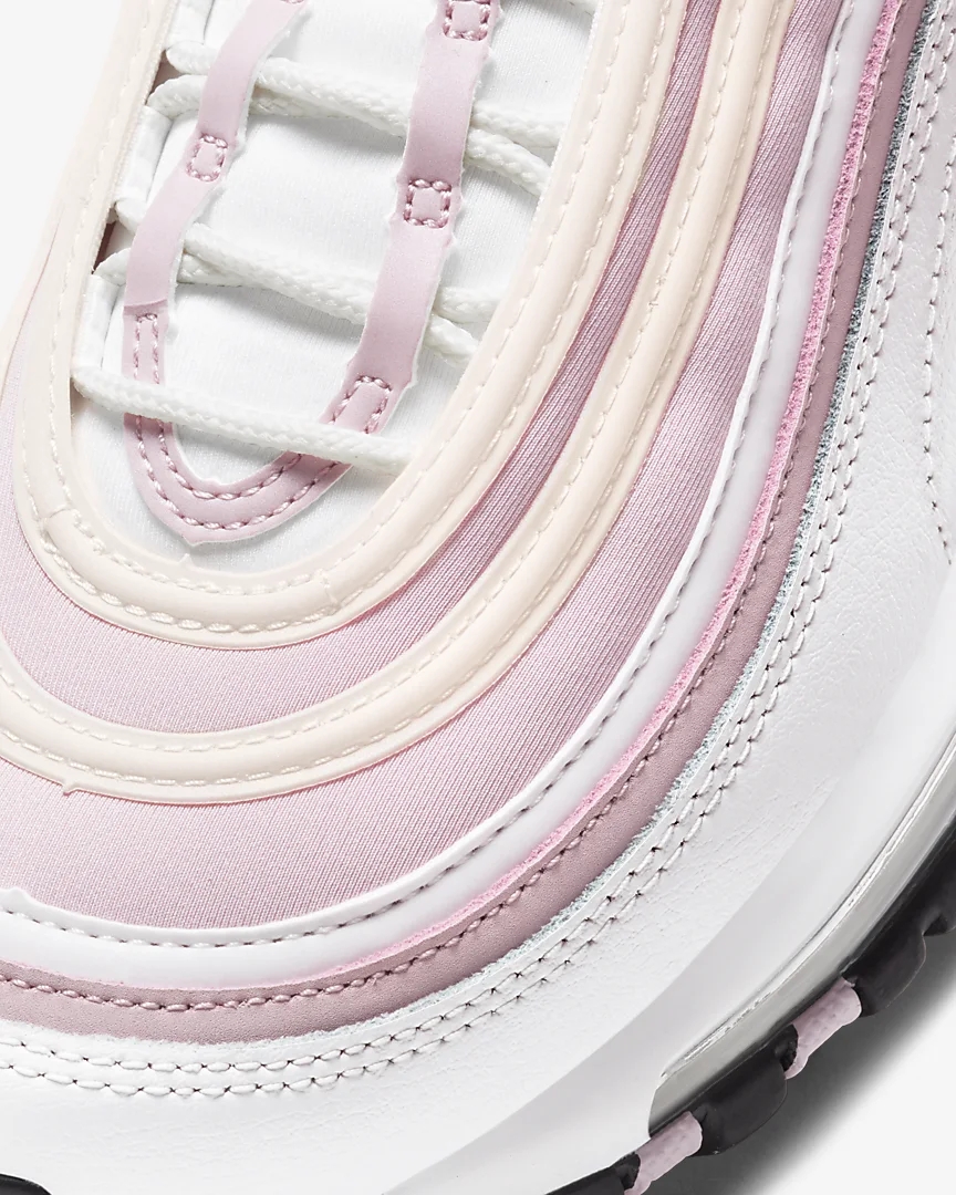 nike air max 97 - Blanco Rosado Fluor