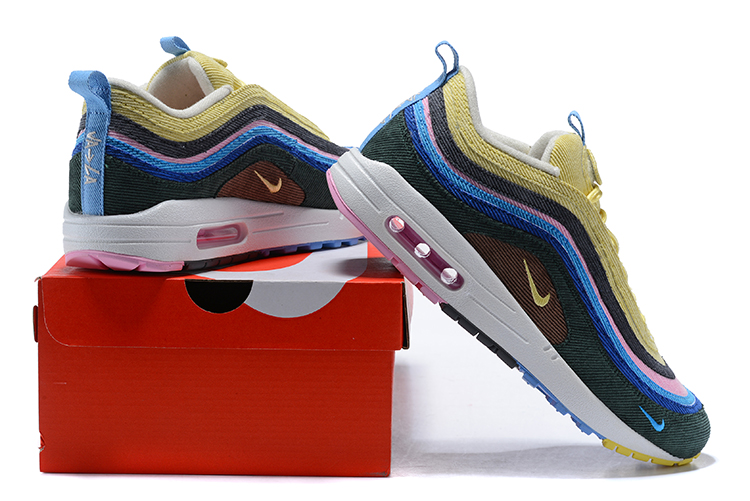 nike air max 97 - Vainilla Celeste Azul