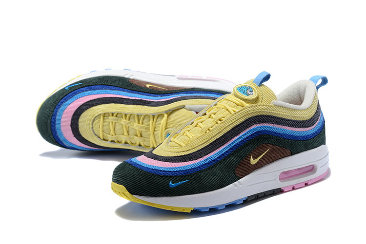nike air max 97 - Vainilla Celeste Azul