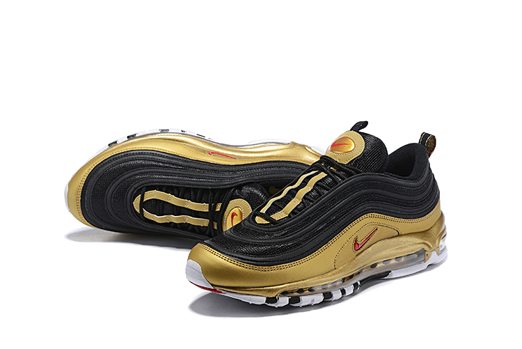 nike air max 97 - Negro Dorado