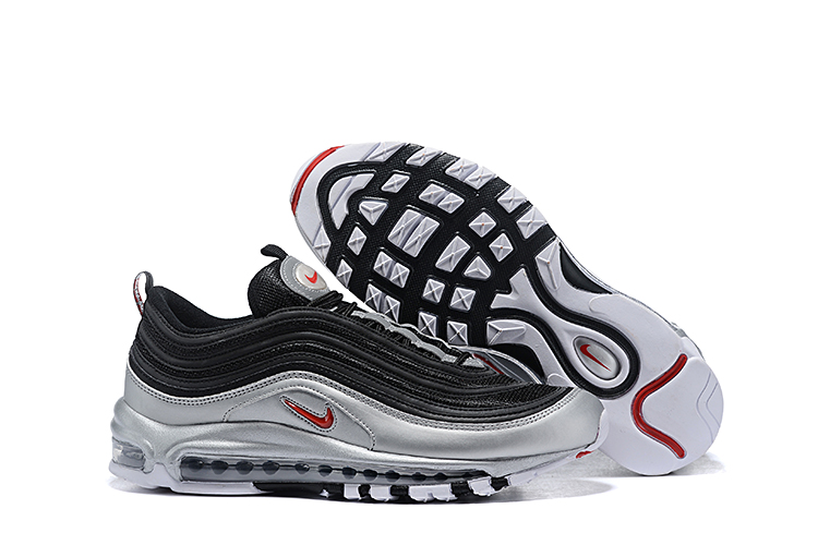 nike air max 97 - Plateado Negro