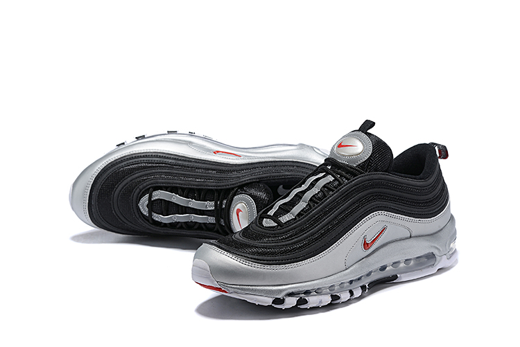 nike air max 97 - Plateado Negro