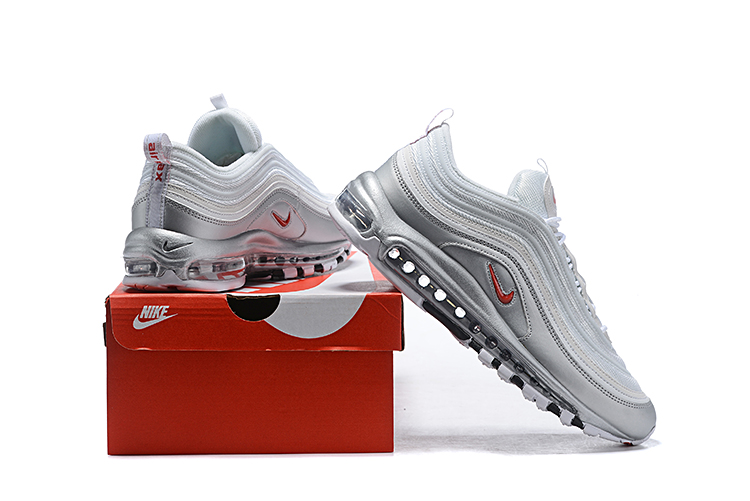 nike air max 97 - Blanco Plateado
