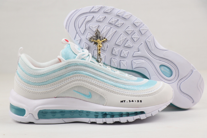 nike air max 97 - Blanco Celeste