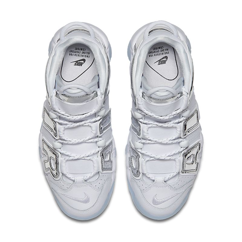nike air more uptempo - Blanco Dorado Celeste