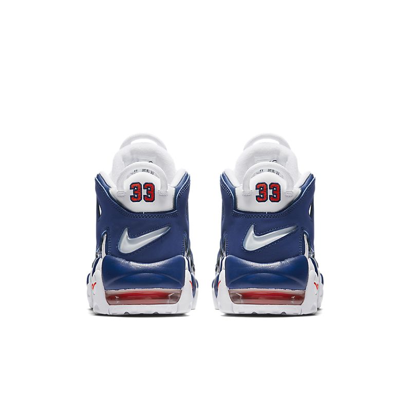nike air more uptempo - Blanco Azul Rojo