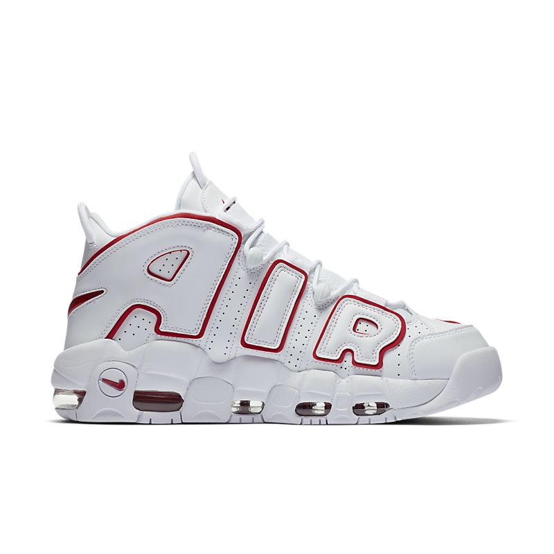 nike air more uptempo - Blanco Rojo