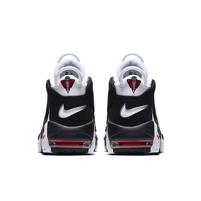 nike air more uptempo - Blanco Negro Rojo
