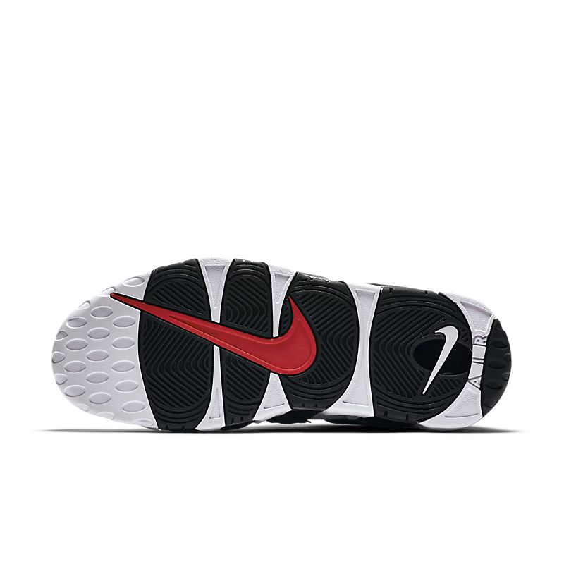 nike air more uptempo - Blanco Negro Rojo
