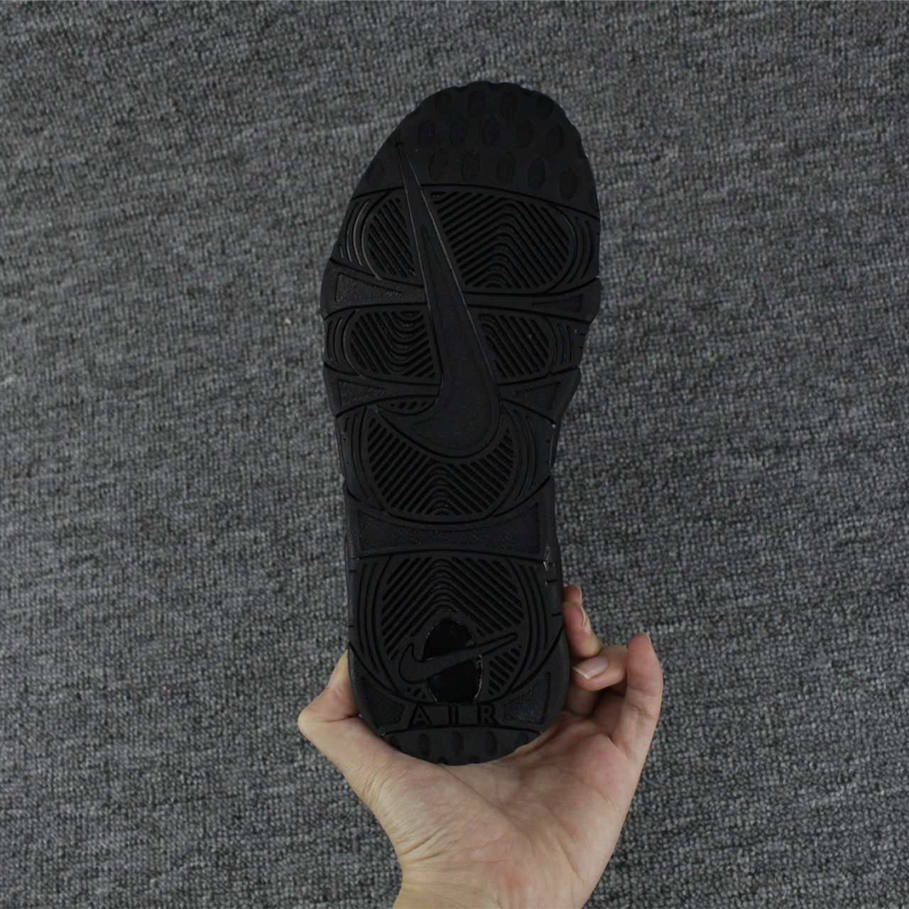 nike air more uptempo - Negro Arcoiris