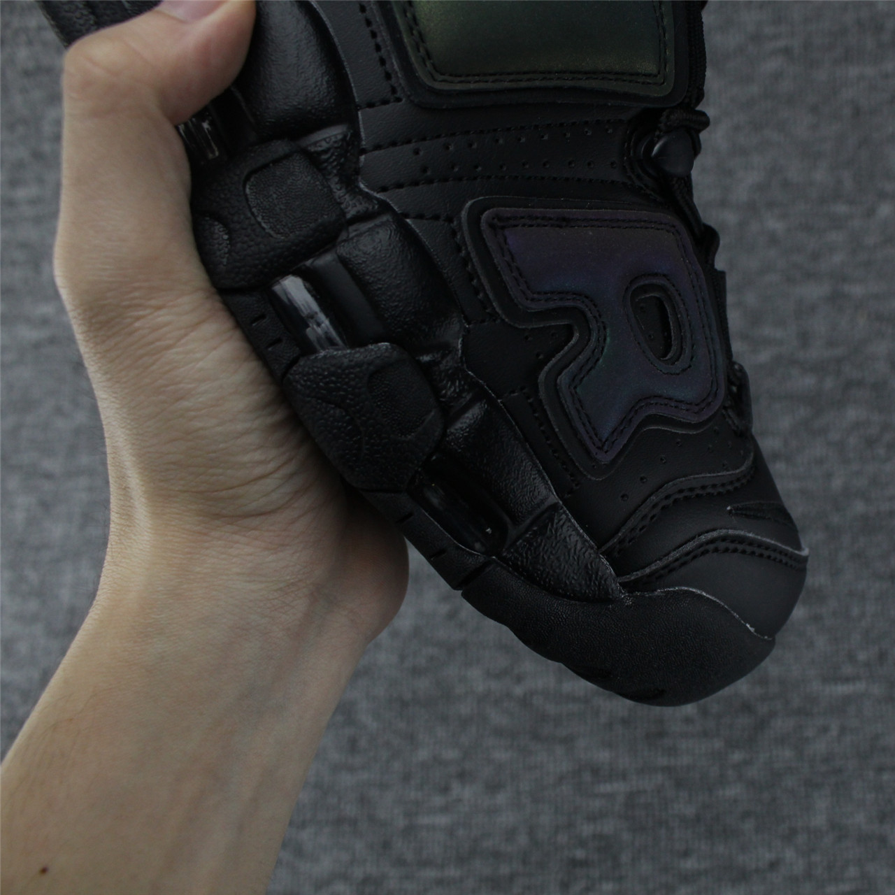 nike air more uptempo - Negro Arcoiris