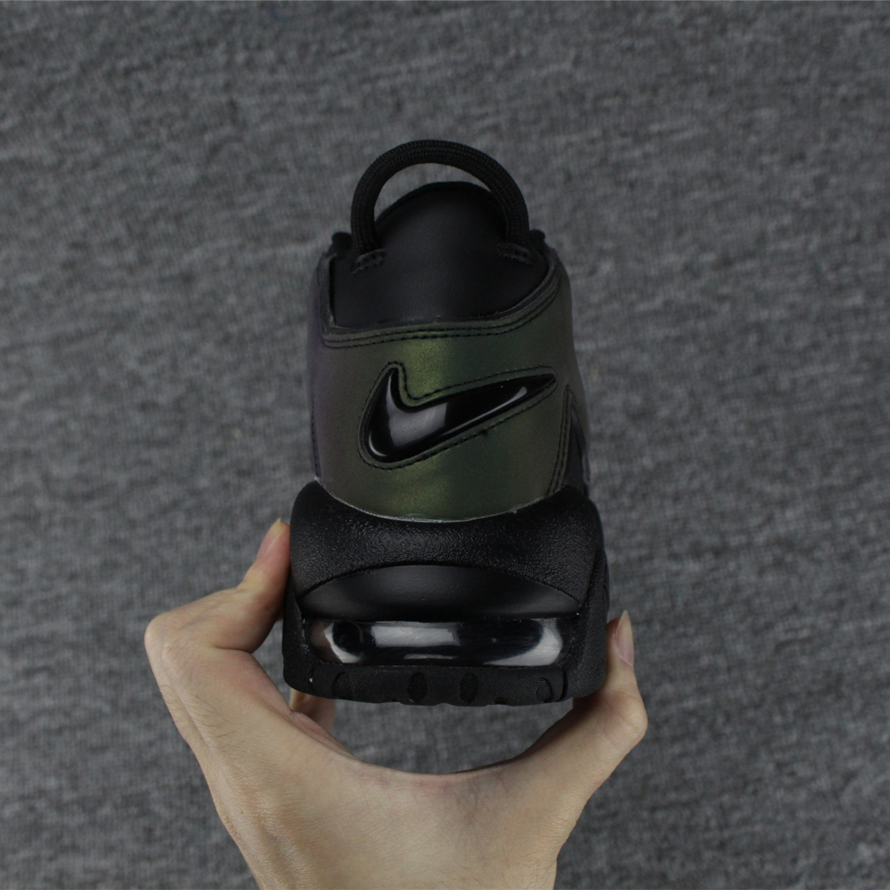 nike air more uptempo - Negro Arcoiris